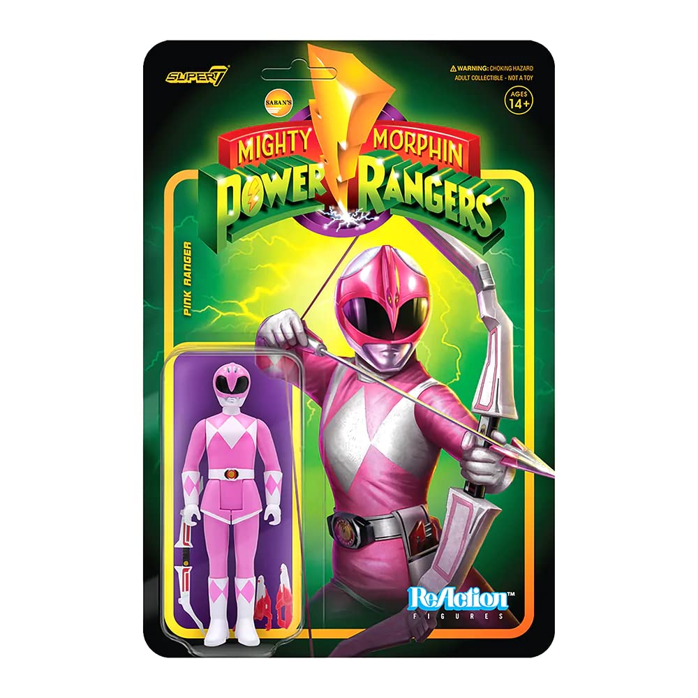 SUPER7 - MMPR W2 - Pink Ranger