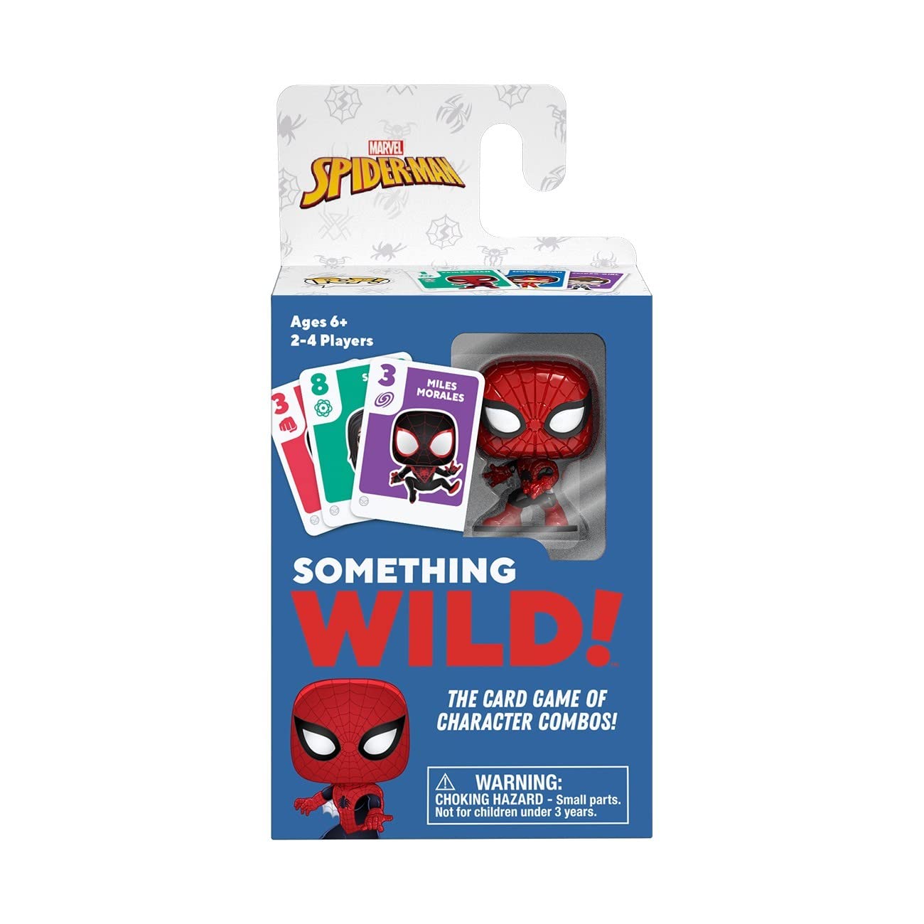 Funko Something Wild Family Card - Marvel - Spiderman (Includes Exclsuives Collectable Pocket POP!) Ideal For Children Ages 6 And Up - Fun For The Whole Family Board Game 58687 63763