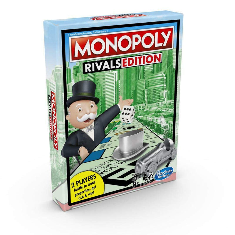 Monopoly Rivals Edition 2 Player Game Hasbro Gaming New Factory Sealed