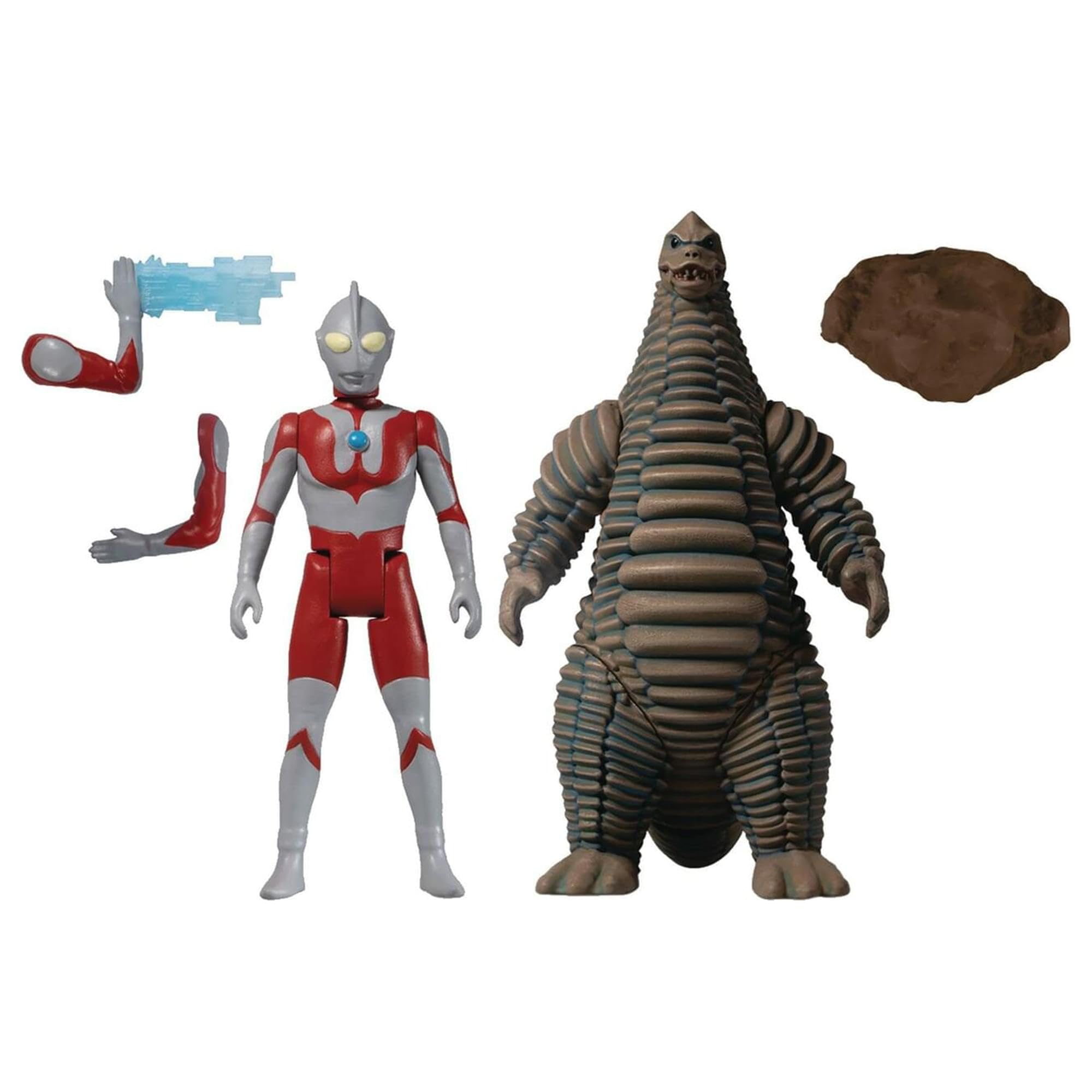 Mezco Ultraman and Red King 5 Points Action Figure Boxed Set