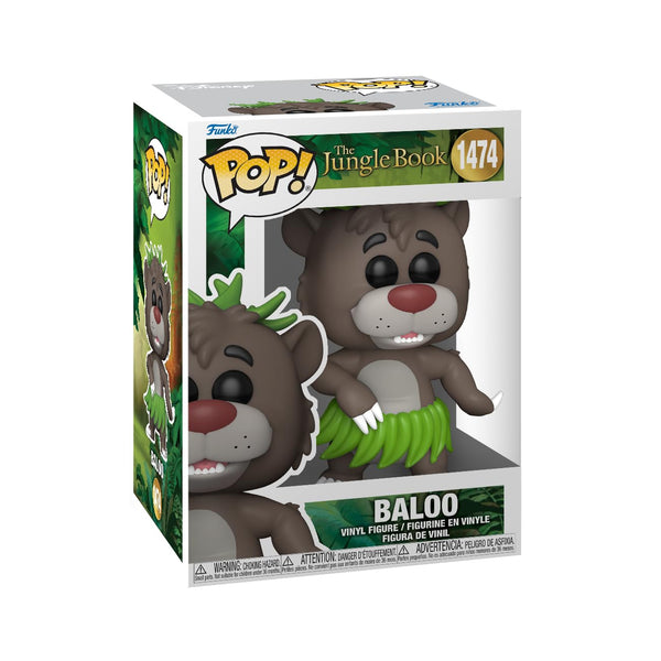 Funko Pop! Disney: TJB - Baloo Bear - Jungle Book - Collectable Vinyl Figure - Gift Idea - Official Merchandise - Toys for Kids & Adults - Movies Fans - Model Figure for Collectors and Display