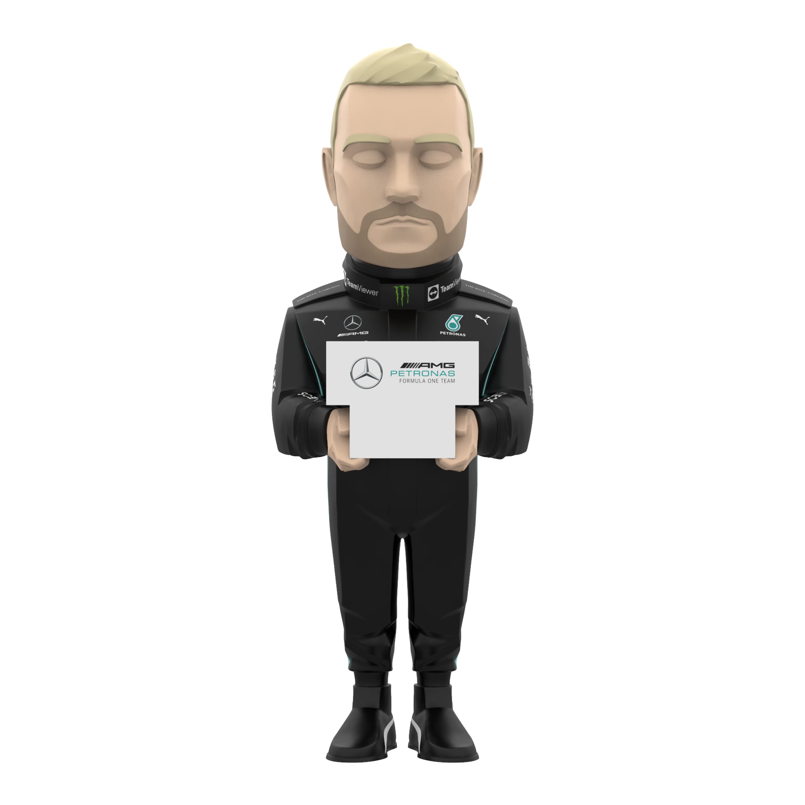 Mighty Jaxx Formula One Valtteri Bottas (Mercedes) Collectible Figurine | Mighty F1 Allstars Vinyl Art Collectibles …