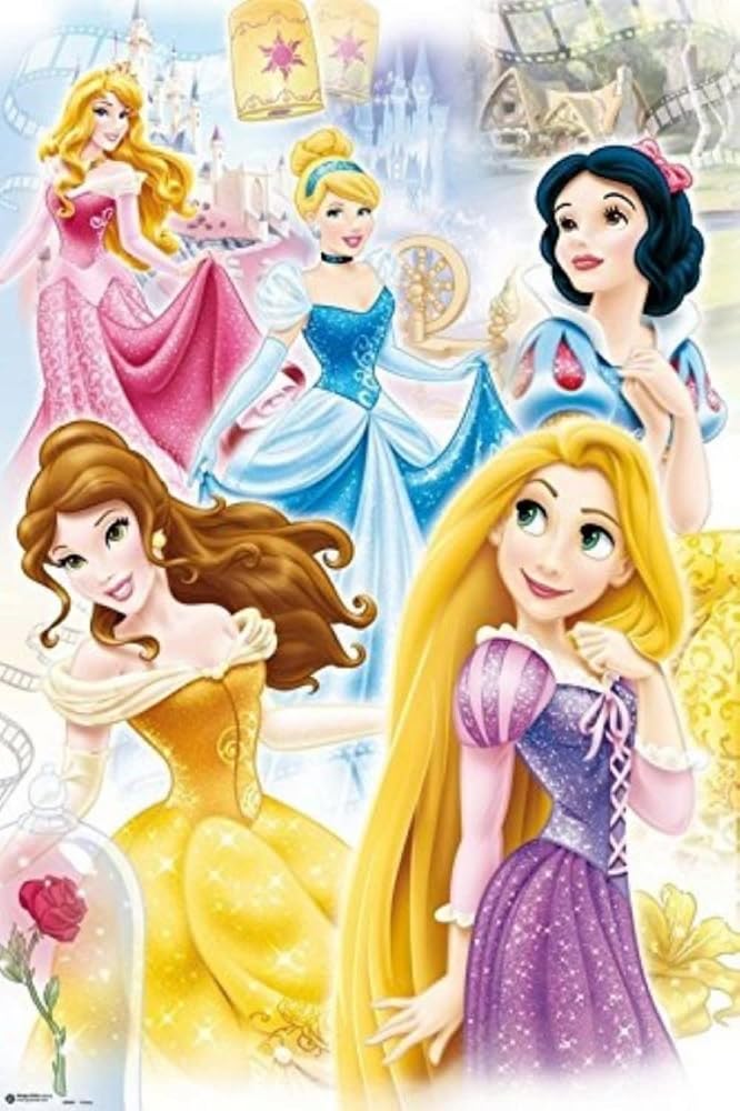 Grupo Erik Princesses Poster - 36 x 24 inches / 91.5 x 61 cm - Shipped Rolled Up - Cool Posters - Art Poster - Posters & Prints - Wall Posters