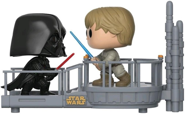 Funko Pop 21982! Star Wars: Movie Moments - Cloud City Duel (Luke Skywalker & Darth Vader) Limited Exclusive #226