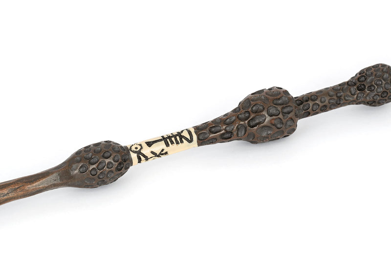 The Noble Collection Professor Dumbledore Wand in Ollivanders Box - 15.7 inch (40cm) Professor Dumbledore Wand With Replica Ollivanders Wand Box - Harry Potter Film Set Movie Props Wands