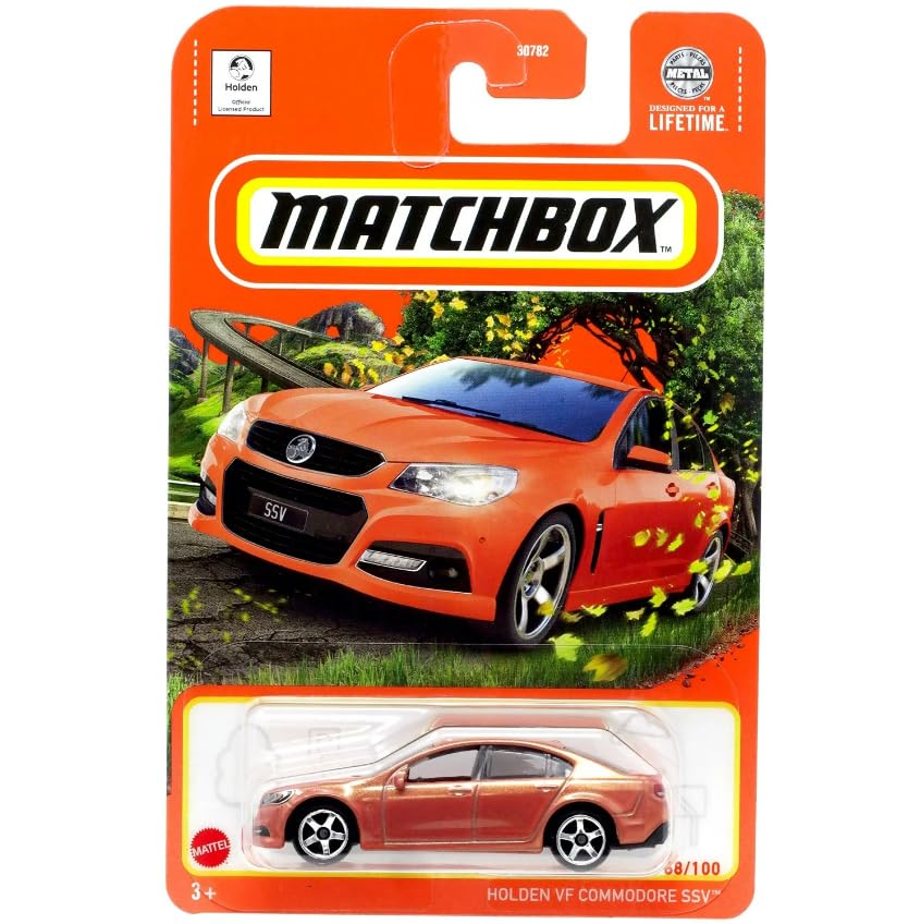 Matchbox Holden VF Commodore SSV (Orange) 68/100 Diecast Car