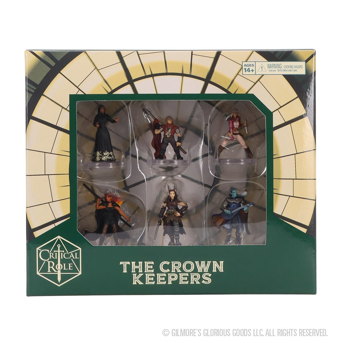 WizKids Critical Role Prepainted Miniatures The Crown Keepers Boxed Set