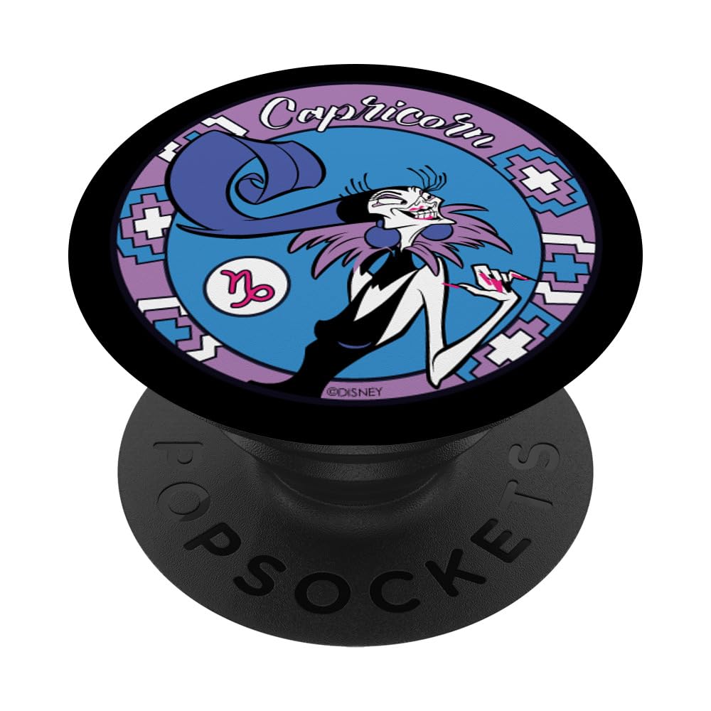 Disney Villains Yzma Capricorn Zodiac PopSockets Swappable PopGrip