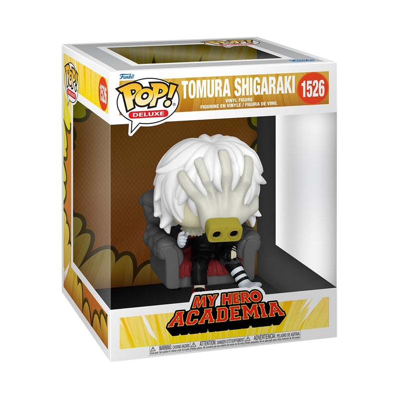 Funko Pop! Deluxe: My Hero Academia (MHA) - (MHA) 2 - Tomura Shigaraki In Chair - Collectable Vinyl Figure - Gift Idea - Official Merchandise - Toys for Kids & Adults - Anime Fans