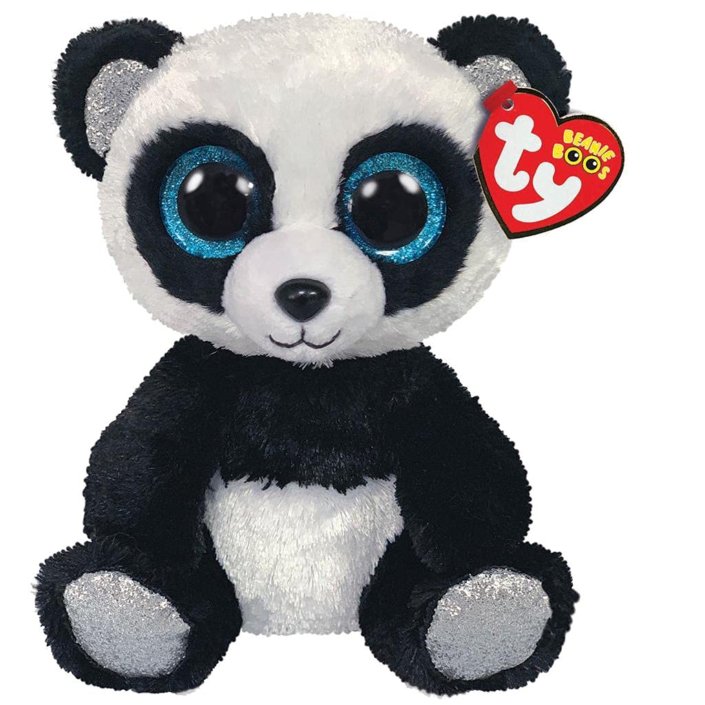 TY TY36327 Beanie Boos Reg Bamboo Panda, Multicolored, 15 cm