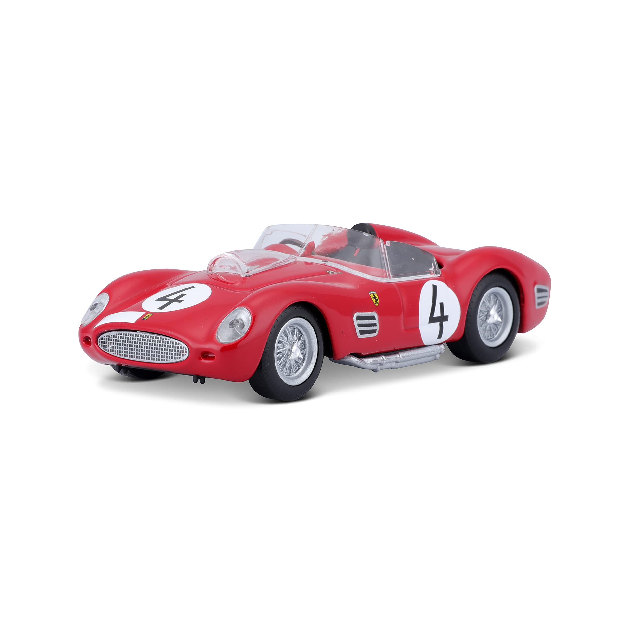 Bburago 18-36307 Ferrari Testarossa (1959) Model car in Scale 1:43, Red #4