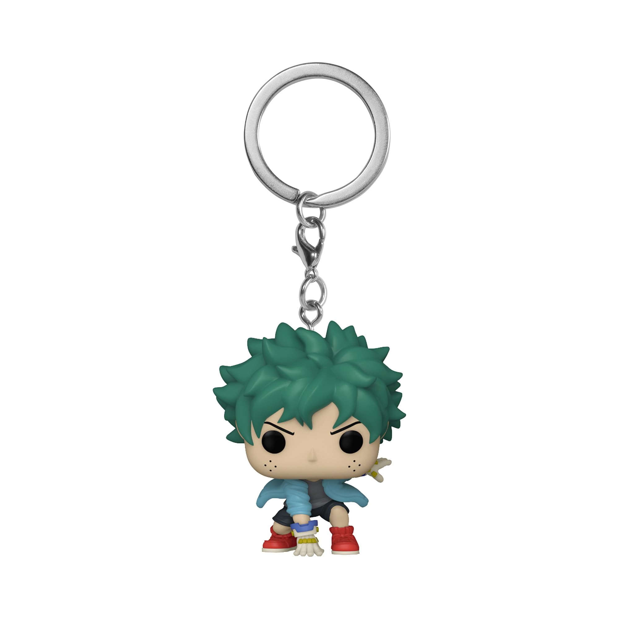 Funko Pop! Keychains: My Hero Academia (MHA) - Izuku Midoriya - (MHA) - Deku With Gloves Novelty Keyring - Collectable Mini Figure - Stocking Filler - Gift Idea - Official Merchandise - Anime Fans