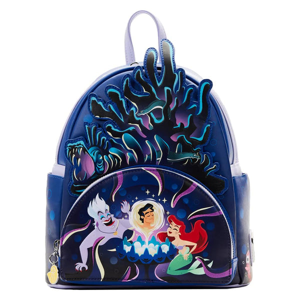 Loungefly Disney sac à dos The Little Mermaid Ursula Lair