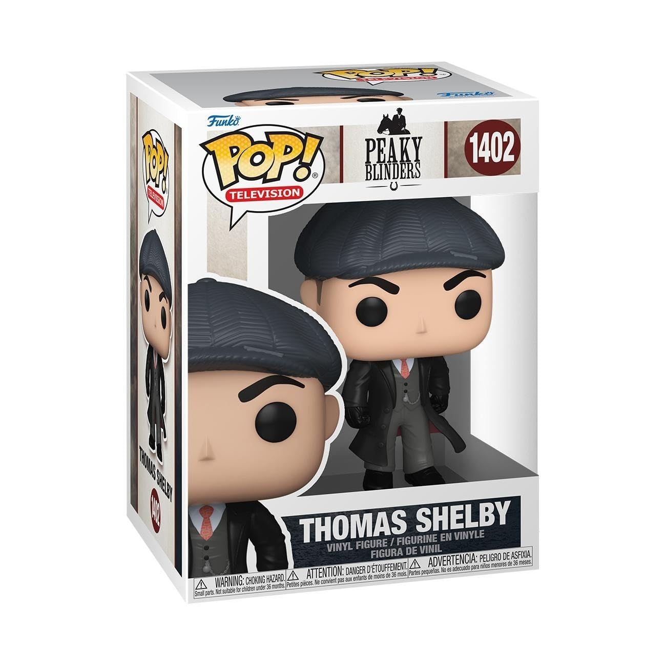 Funko POP! TV: Peaky Blinders - Thomas Shelby - 1/6 Odds for Rare Chase Variant - Collectable Vinyl Figure - Gift Idea - Official Merchandise - Toys for Kids & Adults - TV Fans