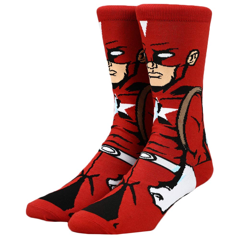 Marvel Red Guardian Animigos 360 Character Sock