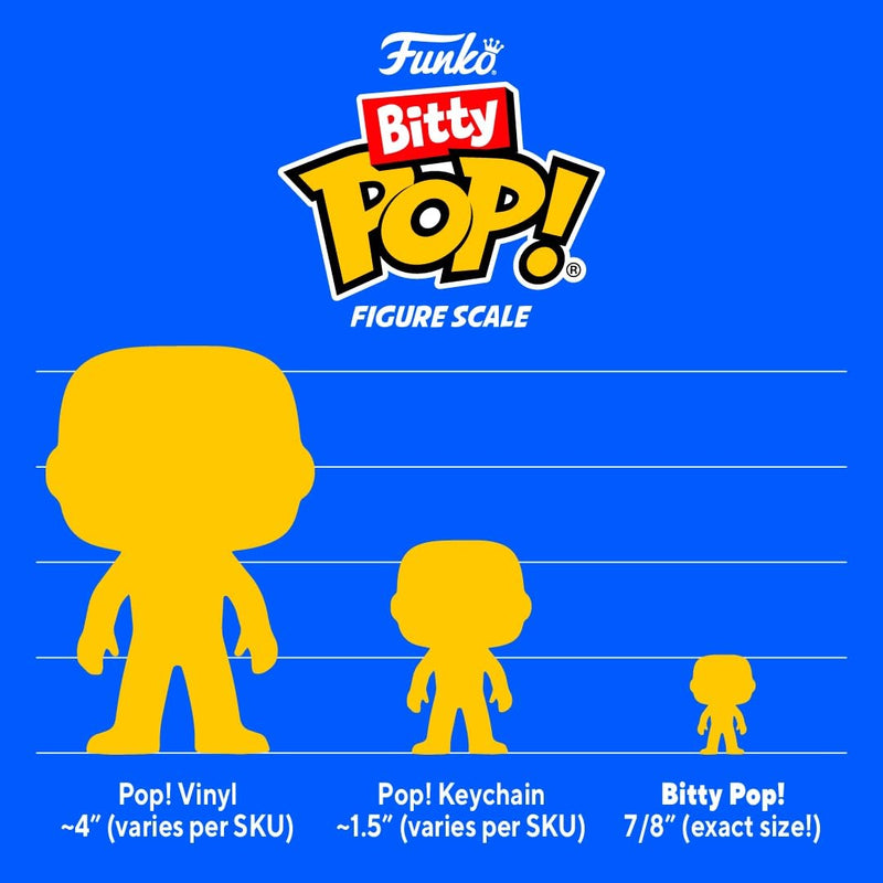 Funko Bitty POP!: Mandalorian - Moff Gideon™, Bitty Pop! Incinerator Stormtrooper™, Bitty Pop! Dark Trooper™, and a mystery Bitty Pop! figure - 0.9 Inch (2.2 Cm) Collectable - Gift Idea - Cake Topper