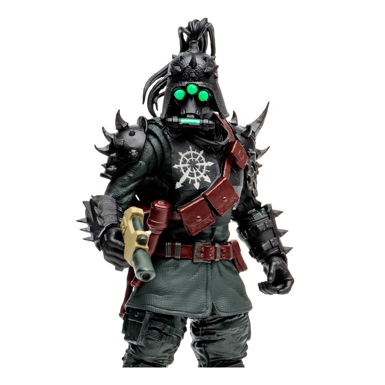 McFarlane Toys, 7-Inch Warhammer 4000 Darktide Traitor Guard Exclusive Action Figure With 22 Moving Parts, Multicolour Collectible Warhammer Figure With Collectors Stand Base â€“ Ages 12+