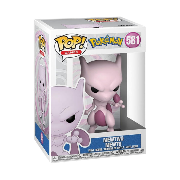 Funko POP! Games: Pokemon - Mewtwo - Collectable Vinyl Figure - Gift Idea - Official Merchandise - Toys for Kids & Adults - Video Games Fans - Model Figure for Collectors and Display