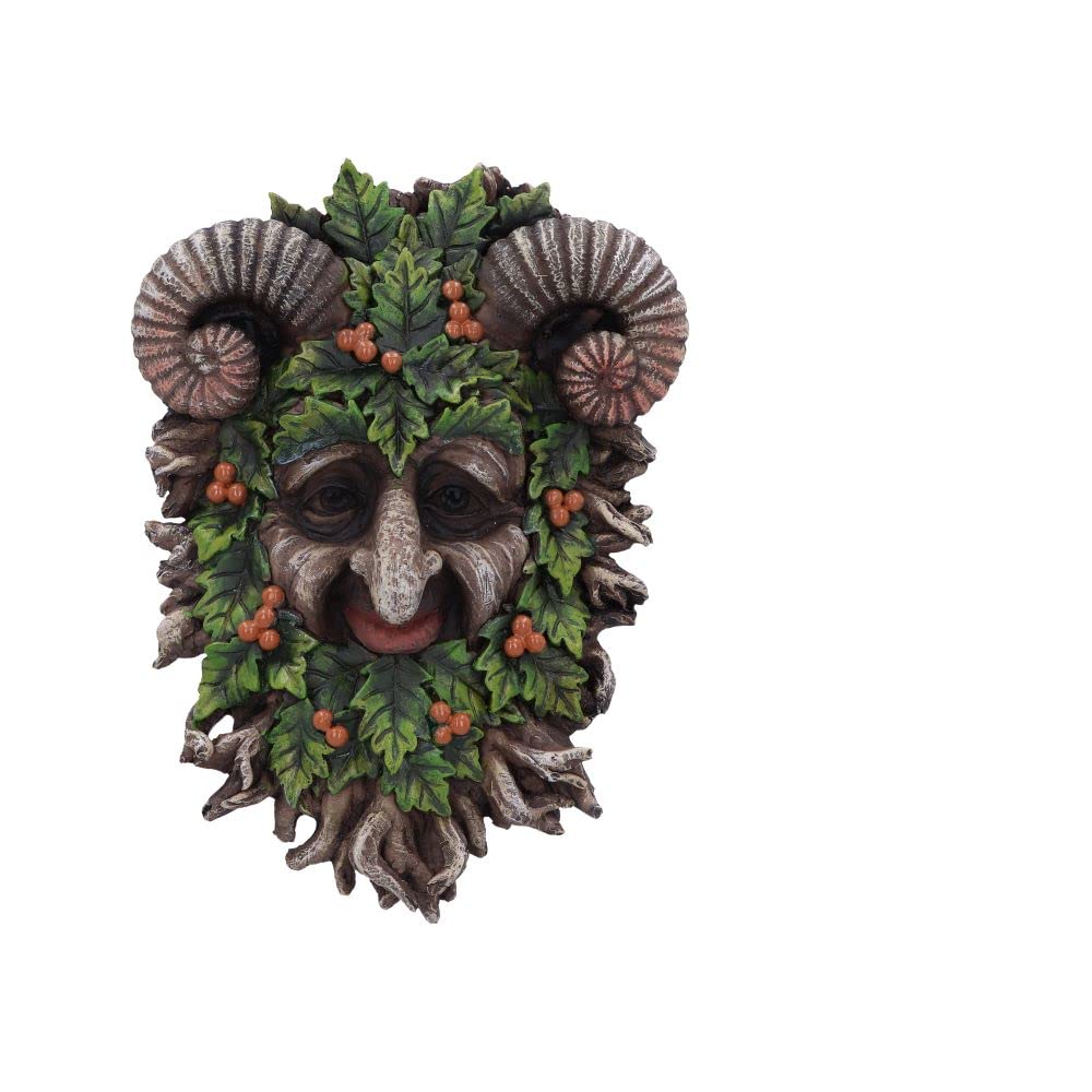 Nemesis Now Rawan Tree Spirit Wall Plaque, Green, 21.3cm