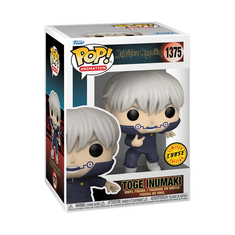 Funko POP! Animation: JJK - Toge Inumaki - 1/6 Odds for Rare Chase Variant - Jujutsu Kaisen - Collectable Vinyl Figure - Gift Idea - Official Merchandise - Toys for Kids & Adults - Anime Fans