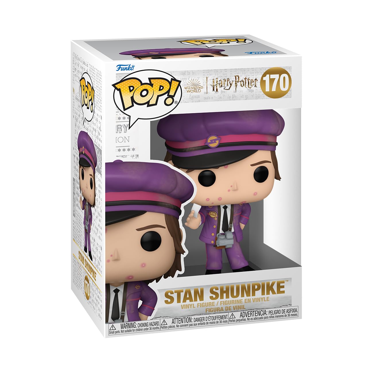 Funko POP! Movies: Harry Potter Prisoner Of Azkaban - Stan Stanley Stan Shunpike - Collectable Vinyl Figure - Gift Idea - Official Merchandise - Toys for Kids & Adults - Movies Fans