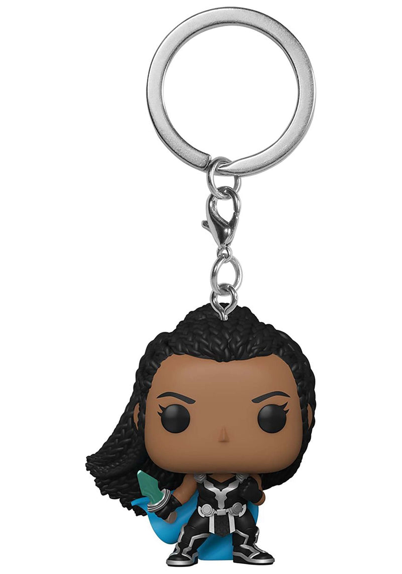 Funko POP! Keychain: Marvel: Thor: Love and Thunder - Valkyrie Novelty Keyring - Collectable Mini Figure - Stocking Filler - Gift Idea - Official Merchandise - Movies Fans - Backpack Decor