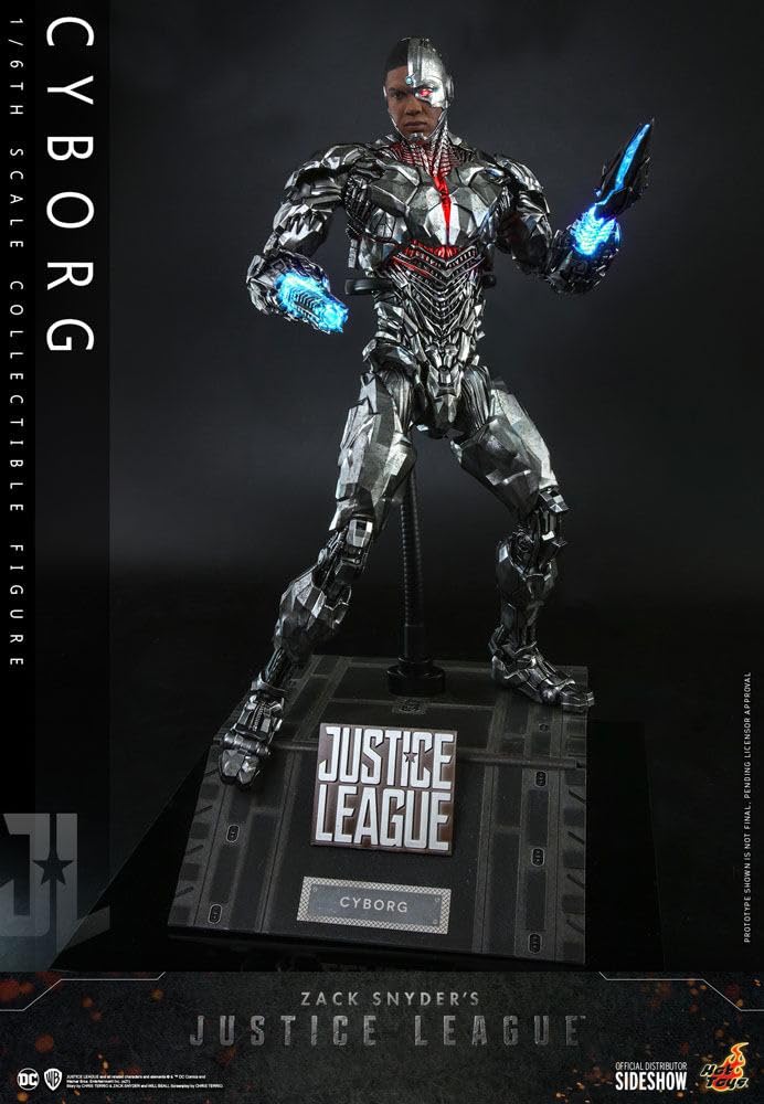 Hot Toys 1:6 Cyborg - Zack Snyder's Justice League, Silver