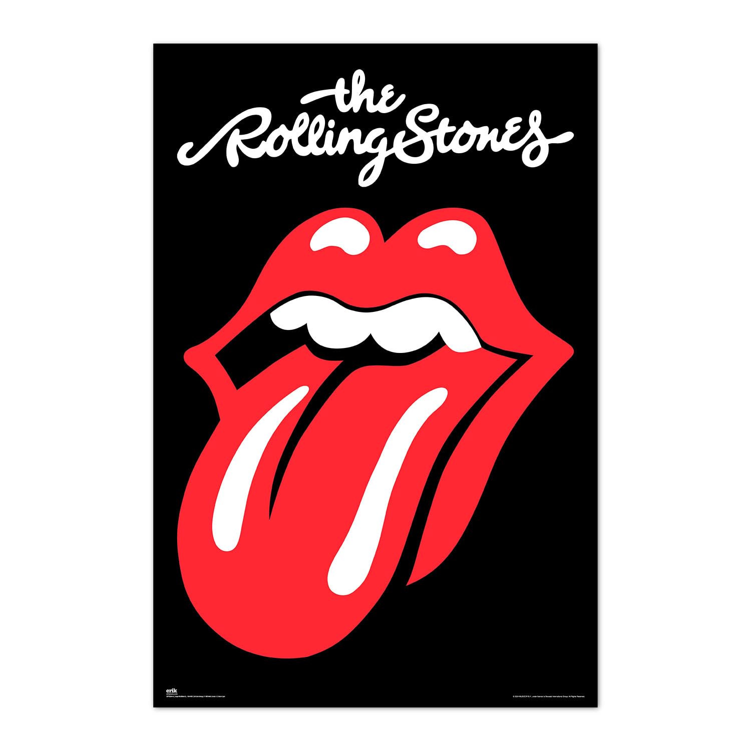 Grupo Erik Rolling Stones Poster - 36 x 24 inches / 91.5 x 61 cm - Shipped Rolled Up - Cool Posters - Art Poster - Posters & Prints - Wall Posters