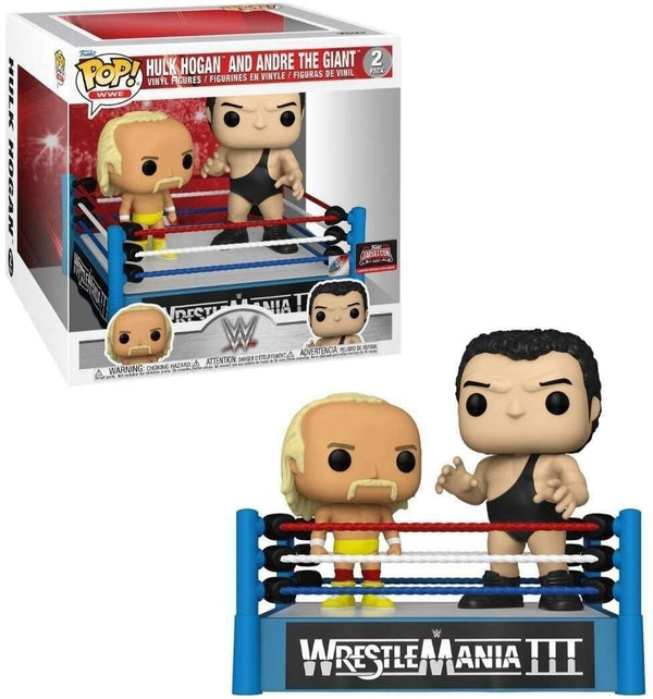 Pop! Hulk Hogan and Andre The Giant in The Ring 2pack Vinyl Figure