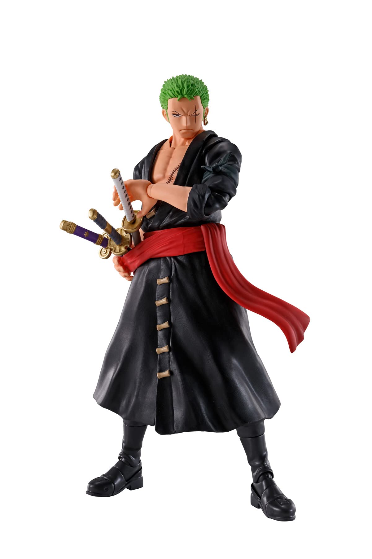 Tamashii Nations - Roronoa Zoro The Raid On Onigashima One Piece, S.H. Figuarts Action Figure