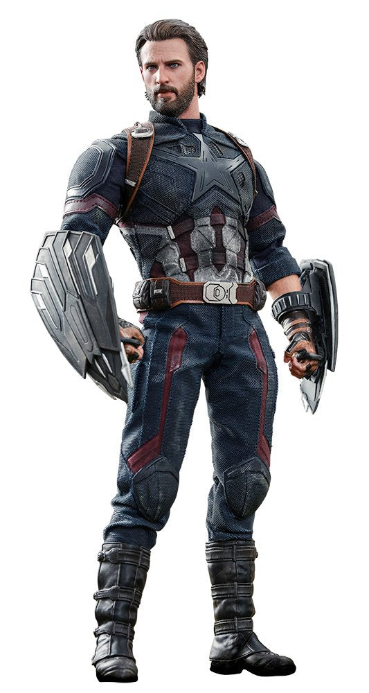 Hot Toys Avengers Infinity War Movie Masterpiece Captain America 12 Inch Figure