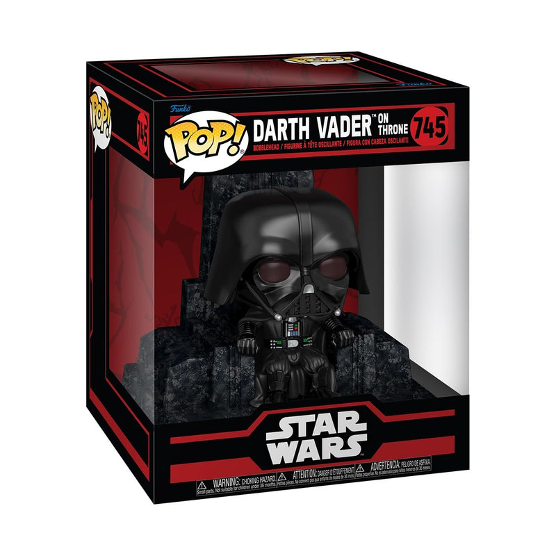 Funko Pop! Deluxe: SW Darkside - Darth Vader Throne - Star Wars - Collectable Vinyl Figure - Gift Idea - Official Merchandise - Toys for Kids & Adults - Movies Fans - Model Figure for Collectors