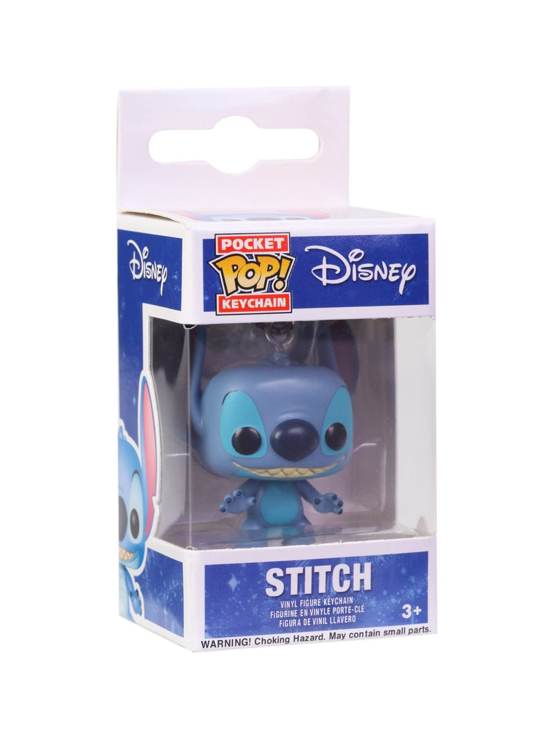 Funko Pocket Pop! Keychain: Disney - Stitch - Disney: Lilo & Stitch Novelty Keyring - Collectable Mini Figure - Stocking Filler - Gift Idea - Official Merchandise - Movies Fans - Backpack Decor