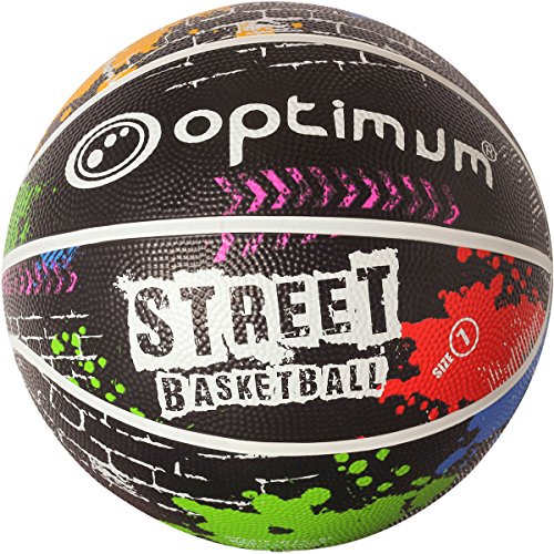 Optimum Basketball Balls - Durable Korean Rubber, All-Weather Grip, Regulation Weight, Versatile for Indoor/Outdoor Play, Enhanced Control & Precision for Youth & Adults