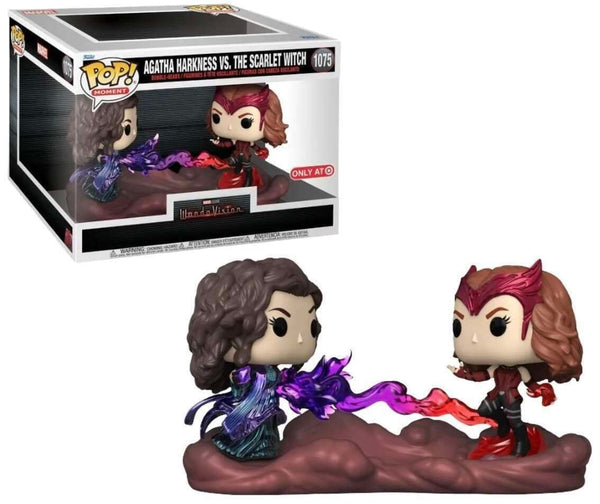 Funko Pop! Moment: Marvel - Wanda Maximoff VS Agatha - WandaVision - Collectable Vinyl Figure - Gift Idea - Official Merchandise - Toys for Kids & Adults - TV Fans - Model Figure for Collectors