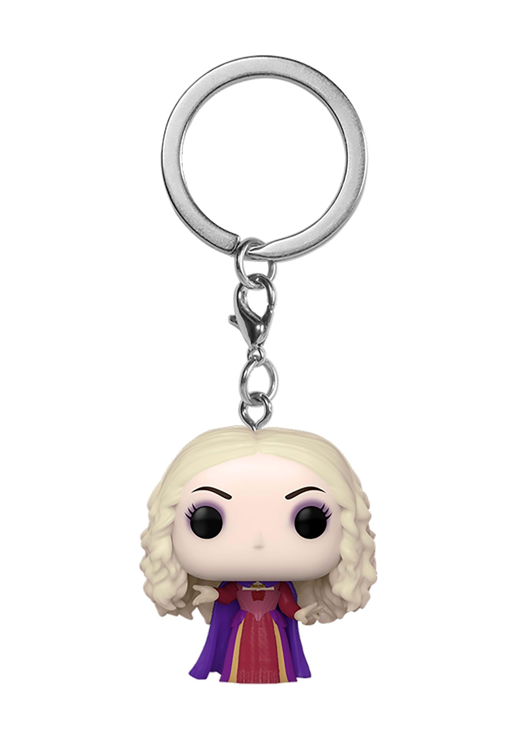 Funko POP! Keychain: Disney Hocus Pocus 2- Sarah Sanderson - (Smoke) Novelty Keyring - Collectable Mini Figure - Stocking Filler - Gift Idea - Official Merchandise - Movies Fans - Backpack Decor