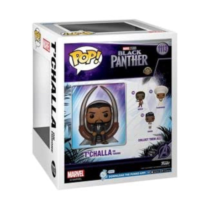 Funko Pop! Deluxe Marvel: Black Panther Legacy S1 - T'Challa on Throne (Special Edition)