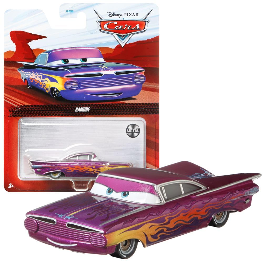 Mattel Selection Vehicles Racing Style | Disney Cars | Die Cast 1:55 Car, Disney Cars Cars: Ramone, CDXV59