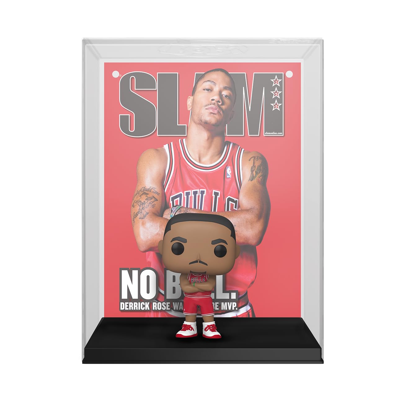 Funko POP! NBA Cover: Slam - Derrick Rose - NBA + Slam Magazine - Collectable Vinyl Figure - Gift Idea - Official Merchandise - Toys for Kids & Adults - Sports Fans - Model Figure for Collectors