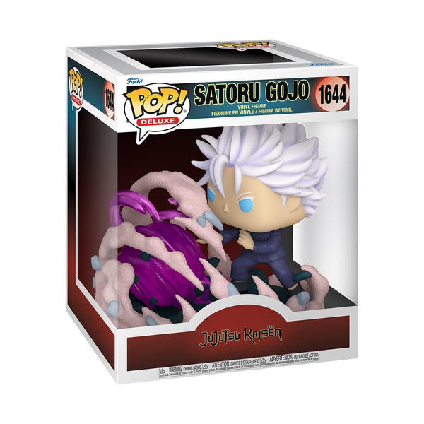 Funko Pop! Deluxe: JJK - Satoru Gojo - (HT: Purple) - Jujutsu Kaisen - Collectable Vinyl Figure - Gift Idea - Official Merchandise - Toys for Kids & Adults - Anime Fans - Model Figure for Collectors