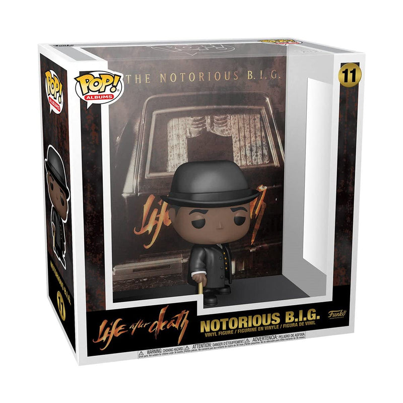 Funko Pop! Albums: Biggie - Notorious BIG - Life After Death - Music - Collectable Vinyl Figure - Gift Idea - Official Merchandise - Toys for Kids & Adults - Music Fans - Model Figure for Collectors