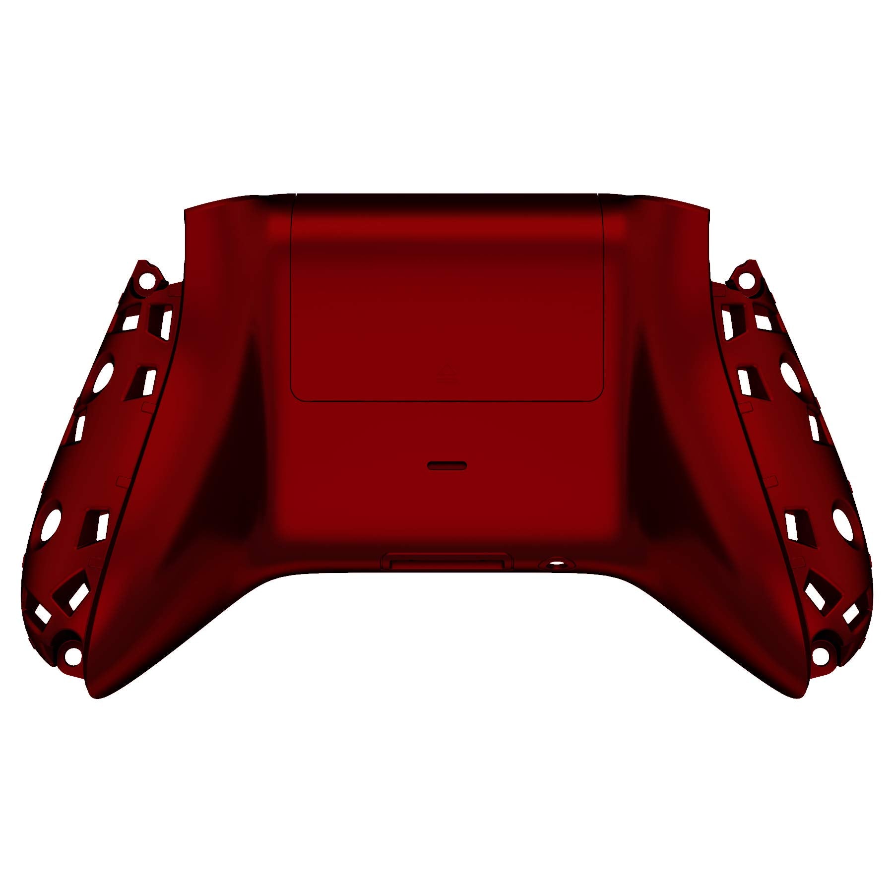 eXtremeRate Custom Back Cover Shell for Xbox Core Wireless Controller, Scarlet Red Replacement Controller Battery Cover & Bottom Shell for Xbox Series X & S Controller [Controller NOT Included]