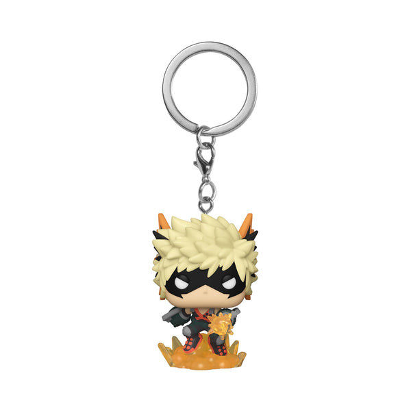 Funko Pop! Keychain: MHA - Bakugo - (Explosion) - My Hero Academia Novelty Keyring - Collectable Mini Figure - Stocking Filler - Gift Idea - Official Merchandise - Anime Fans - Backpack Decor