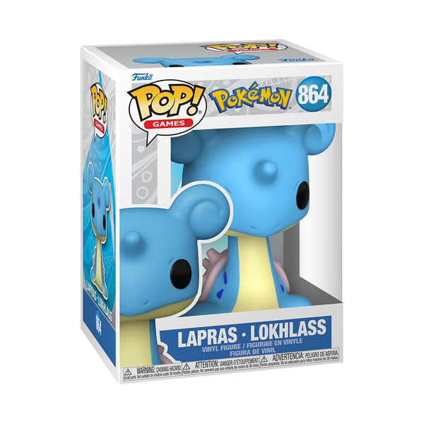 Funko POP! Games: Pokemon - Lapras - Collectable Vinyl Figure - Gift Idea - Official Merchandise - Toys for Kids & Adults - Video Games Fans - Model Figure for Collectors and Display