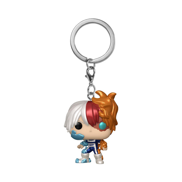 Funko POP! Keychain: My Hero Academia (MHA) - Todoroki - Metallic Novelty Keyring - Collectable Mini Figure - Stocking Filler - Gift Idea - Official Merchandise - Anime Fans