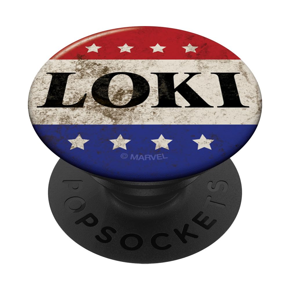 Marvel Loki President Loki Button PopSockets Swappable PopGrip