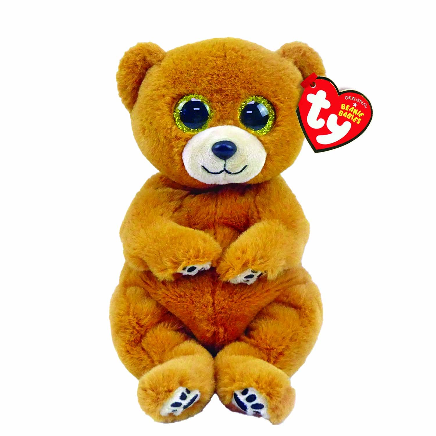 TY Toys Beanie Babies Bear Duncan - 15 CM, Brown,2009127