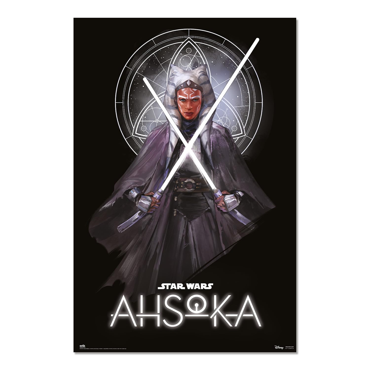 Grupo Erik Disney Star Wars Ahsoka 2 Poster - 36 x 24 inches / 91.5 x 61 cm - Shipped Rolled Up - Cool Posters - Art Poster - Posters & Prints - Wall Posters