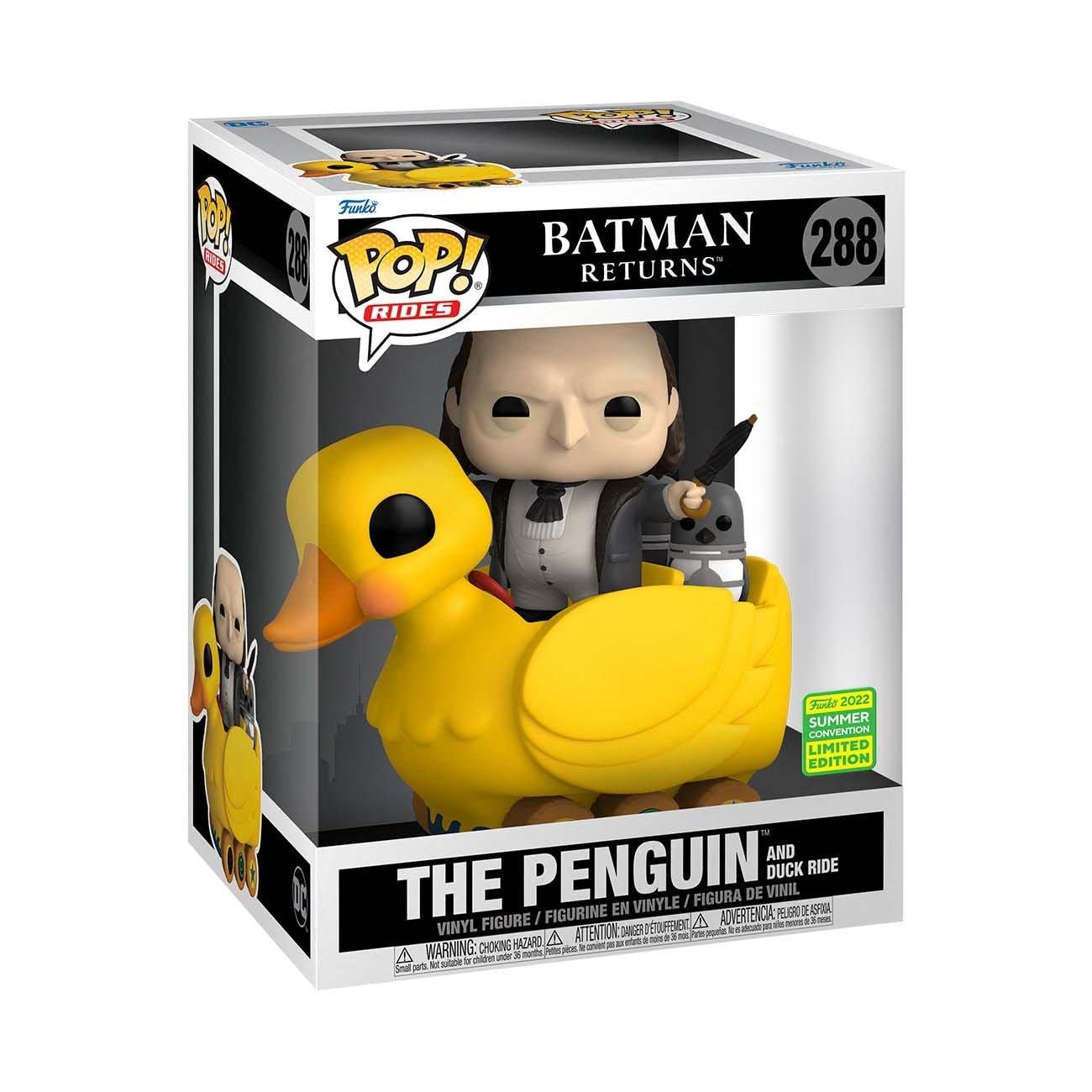 Funko Pop! Batman Returns Penguin and Duck Ride Shared Sticker 2022 Exclusive