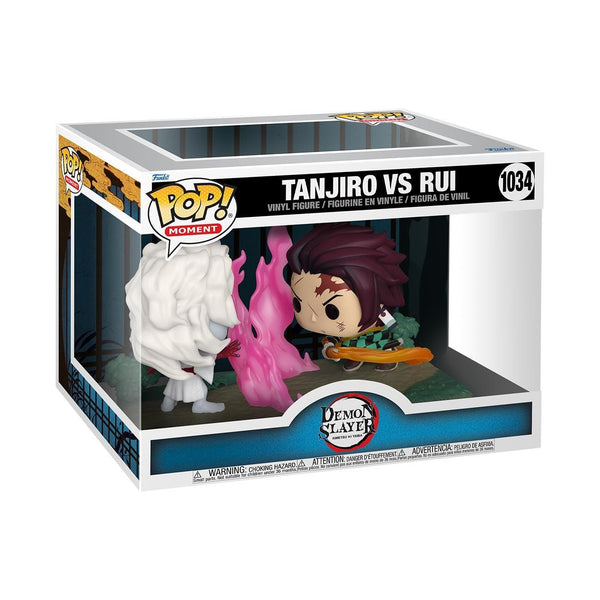 Funko POP! Moment: Demon Slayer - Tanjiro Kamado Vs. Rui - Collectable Vinyl Figure - Gift Idea - Official Merchandise - Toys for Kids & Adults - Anime Fans - Model Figure for Collectors and Display